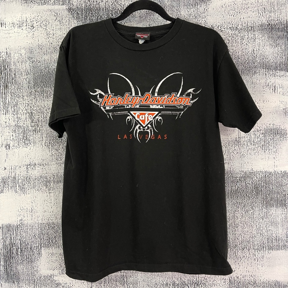 AUTHENTIC HARLEY DAVIDSON CAFE LAS VEGAS SHIRT MEDIUM